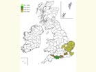  Distribution map Copyright Martin Evans 