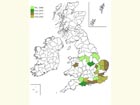  Distribution map Copyright Martin Evans 