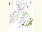  Distribution map Copyright Martin Evans 