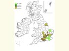  Distribution map Copyright Martin Evans 