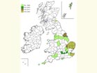  Distribution map Copyright Martin Evans 