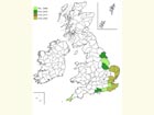  Distribution map Copyright Martin Evans 