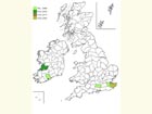  Distribution map Copyright Martin Evans 