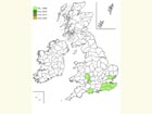  Distribution map Copyright Martin Evans 