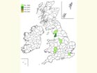  Distribution map Copyright Martin Evans 