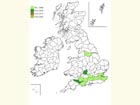  Distribution map Copyright Martin Evans 