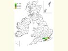  Distribution map Copyright Martin Evans 