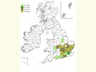  Distribution map Copyright Martin Evans 