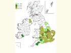  Distribution map Copyright Martin Evans 