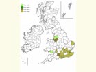  Distribution map Copyright Martin Evans 