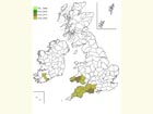  Distribution map Copyright Martin Evans 