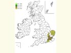  Distribution map Copyright Martin Evans 