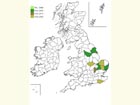  Distribution map Copyright Martin Evans 