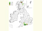  Distribution map Copyright Martin Evans 
