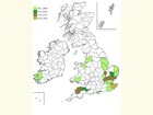  Distribution map Copyright Martin Evans 
