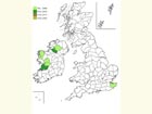  Distribution map Copyright Martin Evans 