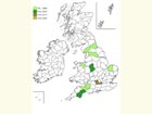  Distribution map Copyright Martin Evans 