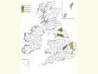  Distribution map Copyright Martin Evans 