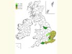  Distribution map Copyright Martin Evans 