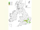  Distribution map Copyright Martin Evans 