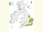  Distribution map Copyright Martin Evans 