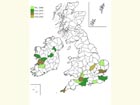 Distribution map Copyright Martin Evans 