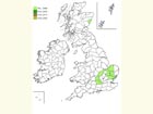  Distribution map Copyright Martin Evans 