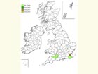  Distribution map Copyright Martin Evans 