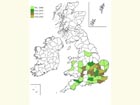  Distribution map Copyright Martin Evans 
