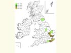  Distribution map Copyright Martin Evans 