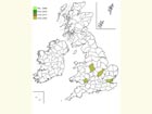  Distribution map Copyright Martin Evans 