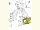  Distribution map Copyright Martin Evans 