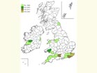  Distribution map Copyright Martin Evans 