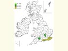  Distribution map Copyright Martin Evans 