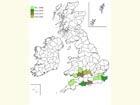  Distribution map Copyright Martin Evans 