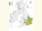  Distribution map Copyright Martin Evans 
