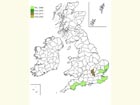  Distribution map Copyright Martin Evans 