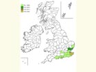  Distribution map Copyright Martin Evans 