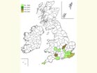  Distribution map Copyright Martin Evans 