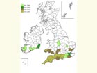  Distribution map Copyright Martin Evans 