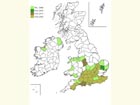  Distribution map Copyright Martin Evans 