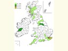  Distribution map Copyright Martin Evans 