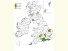  Distribution map Copyright Martin Evans 