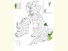  Distribution map Copyright Martin Evans 