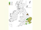  Distribution map Copyright Martin Evans 
