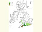  Distribution map Copyright Martin Evans 