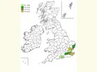  Distribution map Copyright Martin Evans 