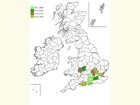  Distribution map Copyright Martin Evans 