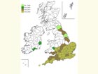  Distribution map Copyright Martin Evans 