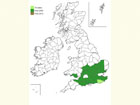  Distribution map Copyright Martin Evans 